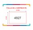 Tampon encreur complet Trodat Printy 4927 personnalisable