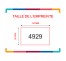 Empreinte caoutchouc pour tampon 4929