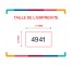 Empreinte caoutchouc pour tampon 4941