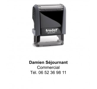 Tampon encreur complet Trodat Printy 4911 personnalisable