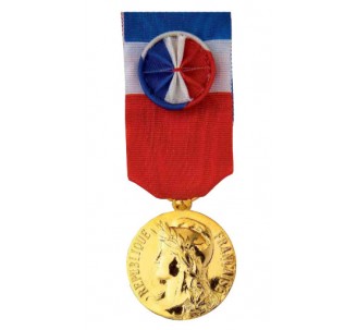 Médaille 30 ans d'ancienneté Vermeil