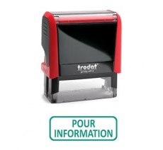 Tampon encreur "Pour information" Trodat 4992.21