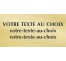 Plaque coupe dim: 80 x 40 mm