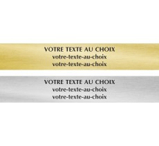 Plaque coupe dim: 150 x 25 mm