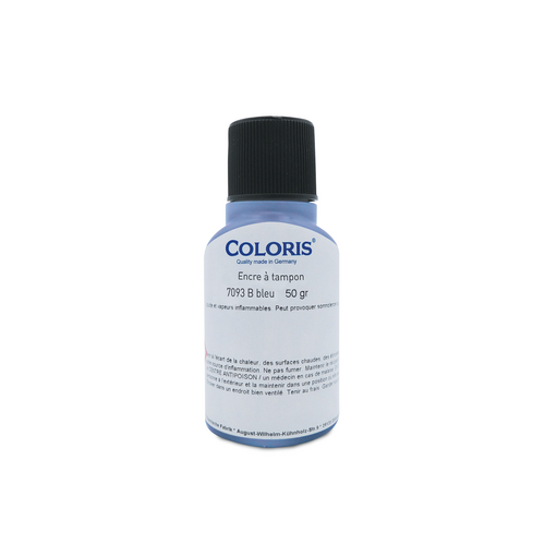 Encre à séchage rapide pour supports clairs et pour marquage sur papier photo encre bleue