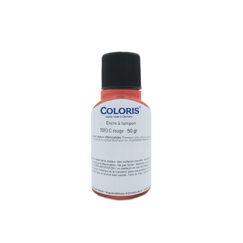 Encre à séchage rapide pour supports clairs et pour marquage sur papier photo encre rouge