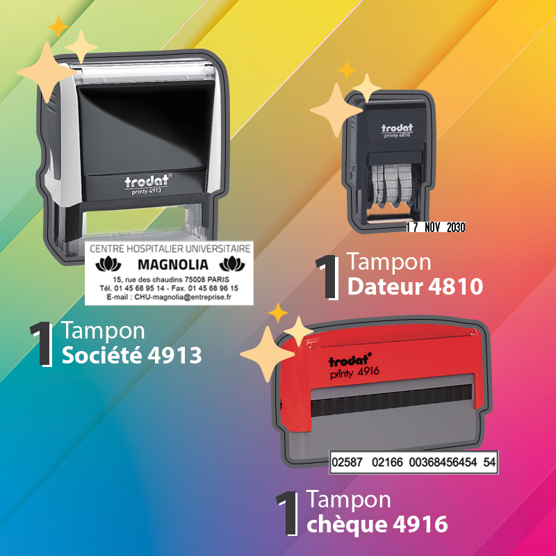 kit societe tampon entreprise